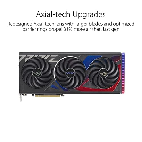 Asus ROG STRIX GAMING OC GeForce RTX 4070 12GB GDDR6X Black / Red image