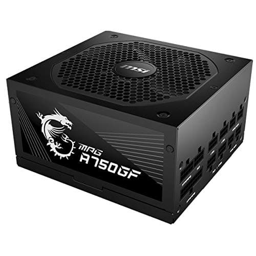 MSI MPG A750GF Black 750W Fully Modular 80+ Gold image
