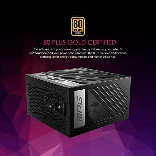 MSI MPG A750G PCIE5 750W Fully Modular 80+ Gold ATX image
