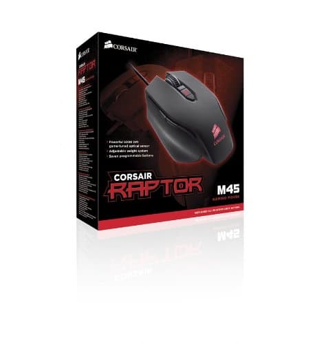 Corsair Raptor M45 Wired Optical Gaming Mouse image