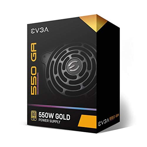 EVGA SuperNOVA 550 GA 550W Fully Modular 80+ Gold Certified ATX image