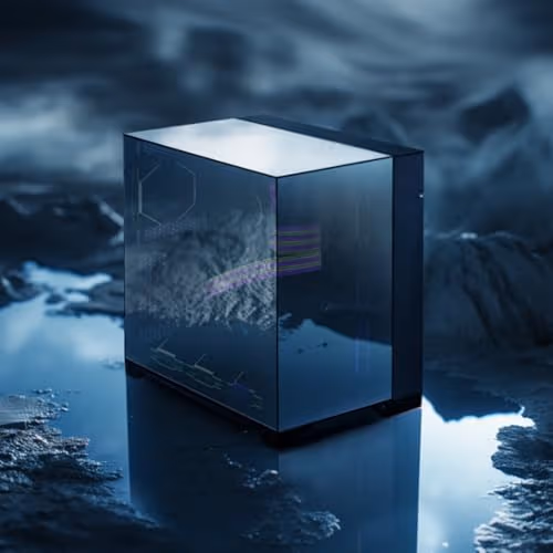 Lian Li O11 Vision ATX Mid Tower Black Tempered Glass Side Panel image