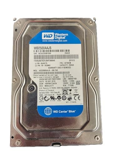 Western Digital Caviar Blue 250GB 3.5" HDD 7200RPM SATA 3.0 Gb/s image