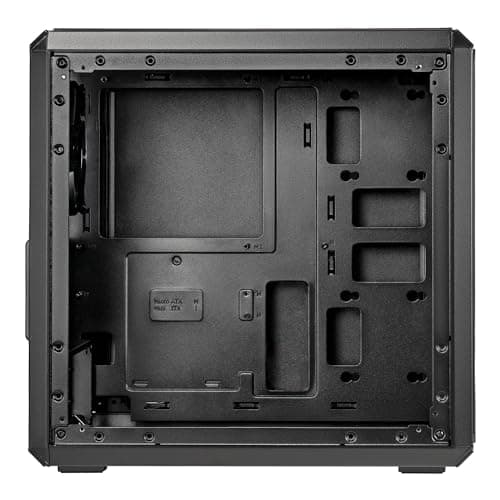 Cooler Master Q300L V2 MicroATX Mini Tower Black Tempered Glass Side Panel image