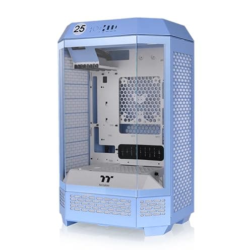 Thermaltake The Tower 300 MicroATX Mini Tower Tempered Glass Side Panel - Hydrangea Blue main image