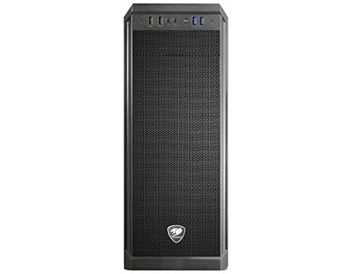 Cougar MX330-G ATX Mid Tower Black with Tempered Glass Side Panel and USB 3.2 Gen 1 Type-A / USB 2.0 Type-A image