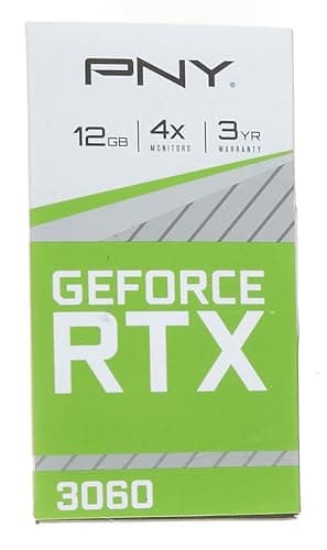 PNY VERTO GeForce RTX 3060 12GB GDDR6 Black image