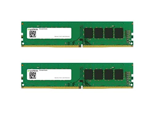 Mushkin Essentials Black / Green DDR4-2133 CL15 32GB (2x16GB) image