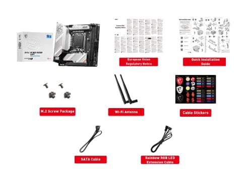 MSI B760I MPG EDGE WIFI DDR5 Mini ITX image