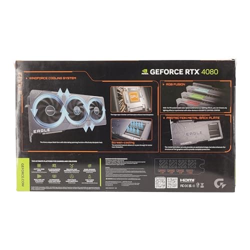 Gigabyte EAGLE GeForce RTX 4080 16GB GDDR6X Black image