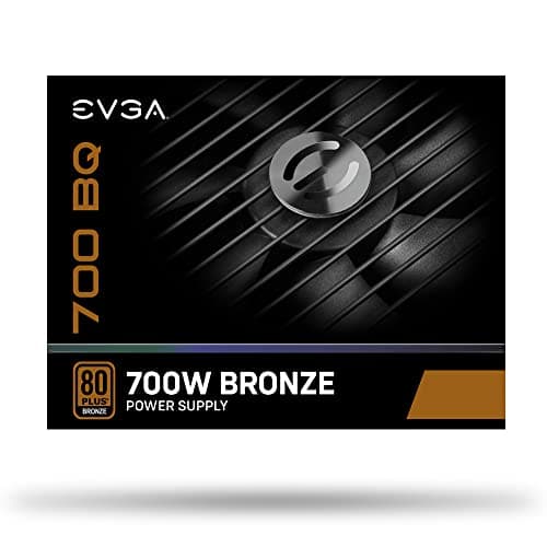 EVGA 700 BQ Black ATX 700W Semi-Modular 80+ Bronze Certified image