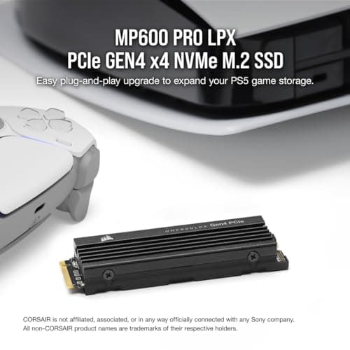 Corsair MP600 PRO LPX 8TB SSD M.2-2280 PCIe 4.0 X4 NVMe image