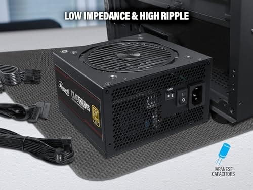 Rosewill CMG1200G5 Black 1200W Fully Modular 80+ Gold Certified image