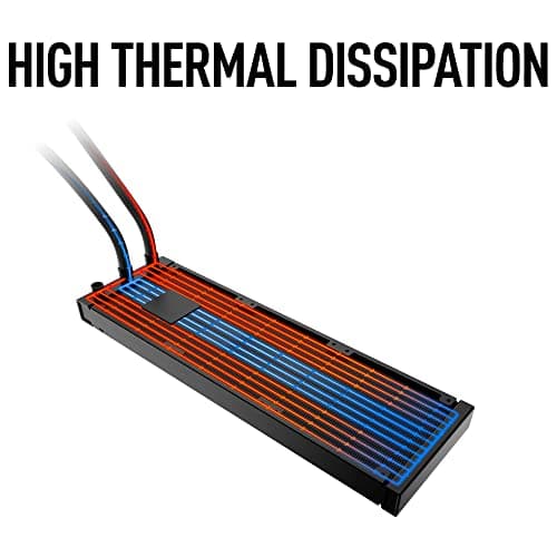 MSI MAG CORELIQUID P360 78.73 CFM Water 360mm Black image