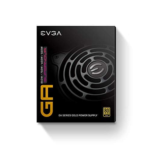 EVGA SuperNOVA 550 GA 550W Fully Modular 80+ Gold Certified ATX image