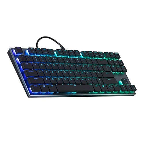 Cooler Master SK630 RGB Wired Cherry MX Low Profile Red Gaming Keyboard image
