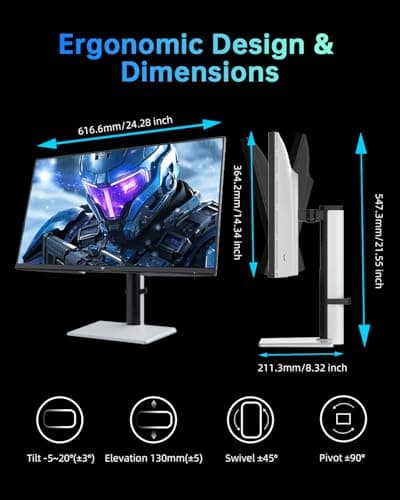 KTC M27T6 27" 1440p 180Hz Mini LED VA Monitor image