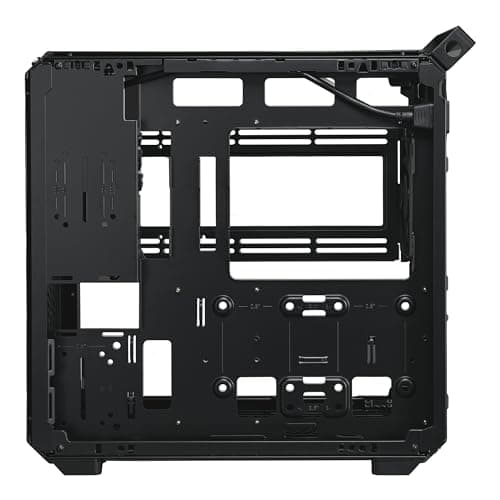 Cooler Master QUBE 500 Flatpack ATX Mid Tower Black Tempered Glass Side Panel image