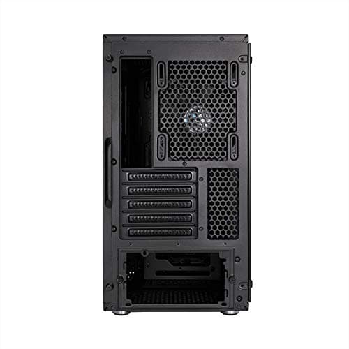 Fractal Design Meshify C Mini Micro ATX Mini Tower Black with Tinted Tempered Glass Side Panel and USB 3.2 Gen 1 Type-A image