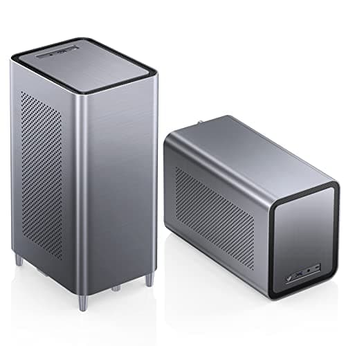 Jonsbo N1 Mini-ITX Desktop Silver with USB 3.2 Gen 2 Type-C and USB 3.2 Gen 1 Type-A Front Panel main image