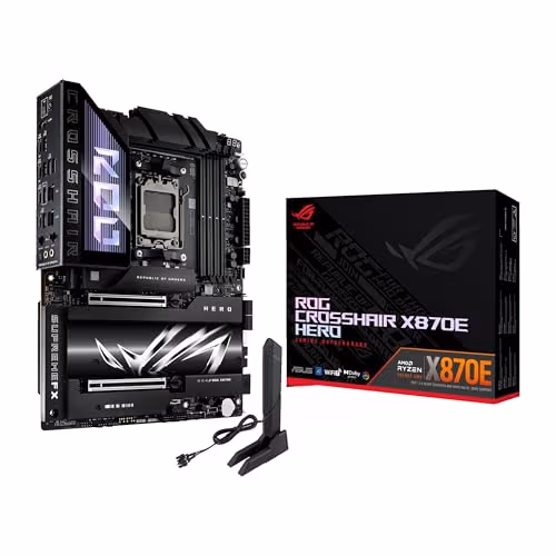 Asus ROG CROSSHAIR X870E HERO WIFI DDR5 ATX image