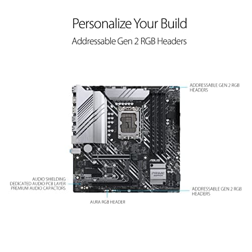 Asus Z690 PRIME Z690M-PLUS D4 DDR4 Micro ATX image