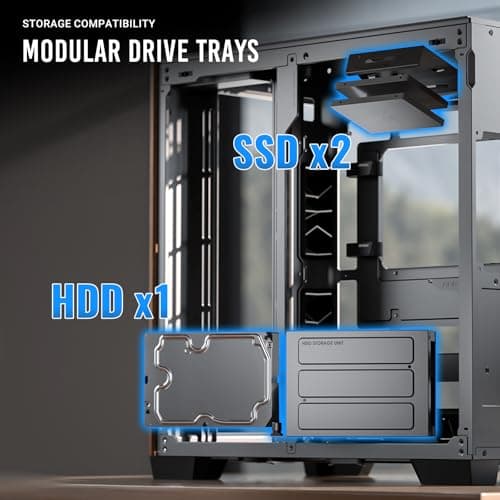 Antec C8 Curve Wood ATX Mid Tower Case image