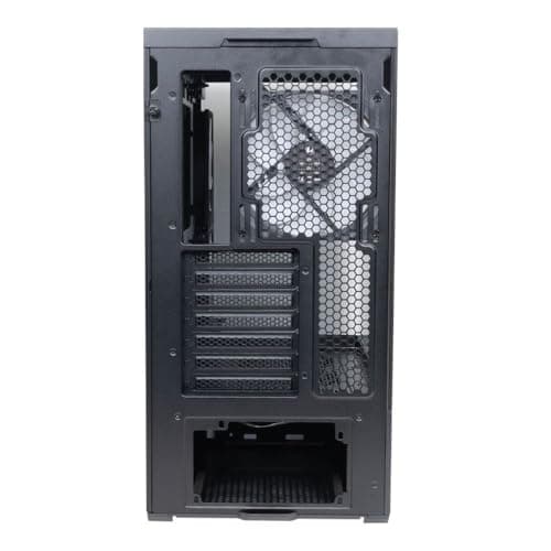 Lian Li LL01 ATX Mid Tower Black with Tempered Glass Side Panel and USB 3.2 Gen 2 Type-C, USB 3.2 Gen 1 Type-A image