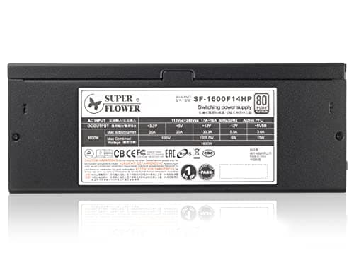 Super Flower Leadex Platinum 1600W Fully Modular 80+ Platinum Certified image