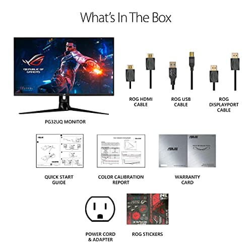 Asus ROG Swift PG32UQ 32" 4K 144Hz IPS Monitor image