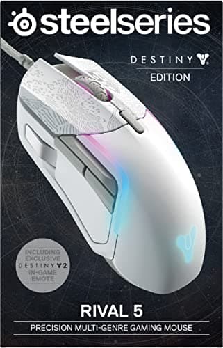 SteelSeries Rival 5 Destiny Edition Wired Optical Gaming Mouse image
