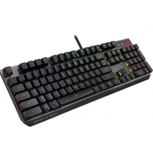 Asus ROG Strix Scope RGB Wired ROG RX Red Optical Gaming Keyboard image
