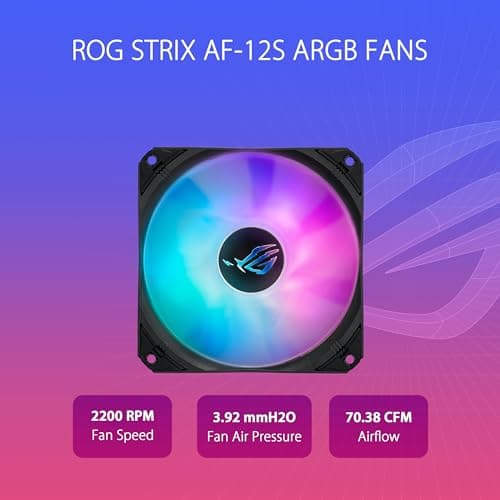 Asus ROG STRIX LC III Water ARGB 70.38 CFM 240mm Black image