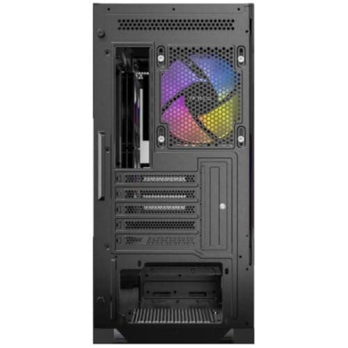 Antec CX500M RGB Micro ATX Mini Tower Black Tempered Glass Side Panel and USB 3.2 Gen 2 Type-C, USB 3.2 Gen 1 Type-A image