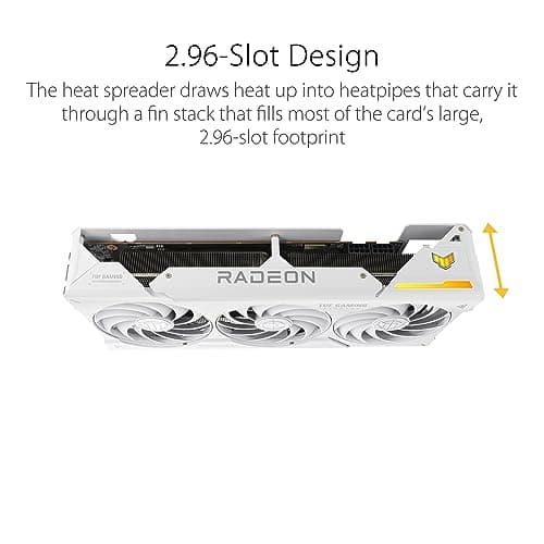 Asus TUF GAMING OC Radeon RX 7800 XT 16GB GDDR6 Black image