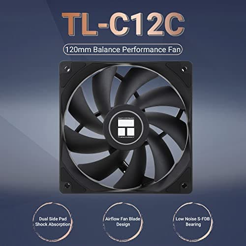 Thermalright TL-C12C 120mm Black PWM image