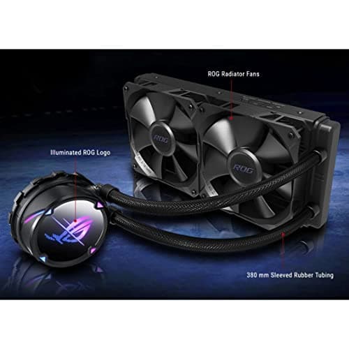 Asus ROG STRIX LC II 80.95 CFM Water 240mm Black image