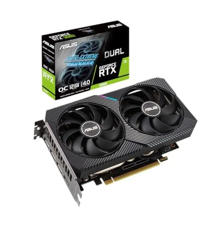 Asus Dual V2 OC Edition GeForce RTX 3060 12GB GDDR6 main image