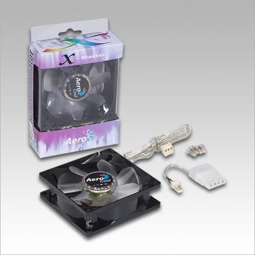 Aerocool X-Blaster 80mm Translucent Black 52.8 CFM image