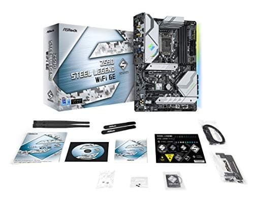ASRock Z590 Steel Legend WiFi 6E DDR4 ATX image