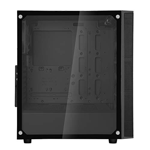 Silverstone FARA R1 PRO ATX Mid Tower Black with Tempered Glass Side Panel and USB 3.2 Gen 1 Type-A USB 2.0 Type-A image