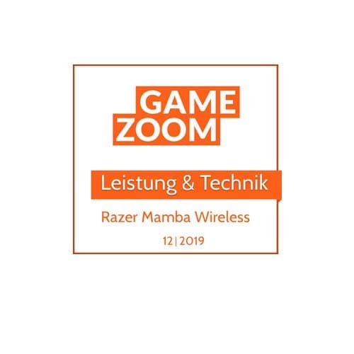 Razer Mamba Wireless, Wired/Wireless Gaming Mouse with True 16,000 DPI 5 Generation Optical Sensor, 50 Hour Battery Life, Powered by Razer Chroma image