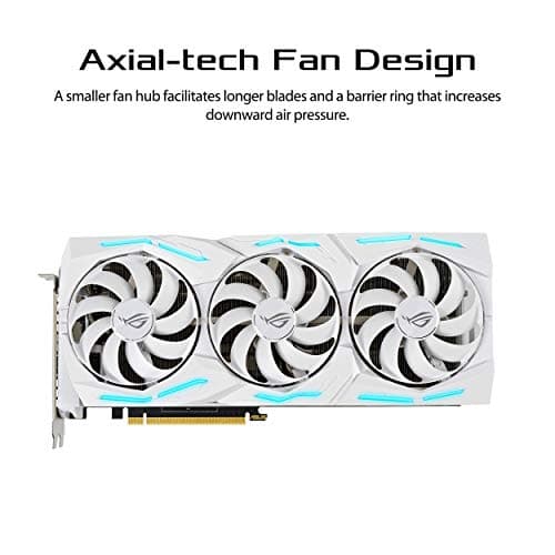 ROG Strix White GeForce RTX 2080 Super Overclocked Triple-Fan 8GB GDDR6 PCIe 3.0 Graphics Card image