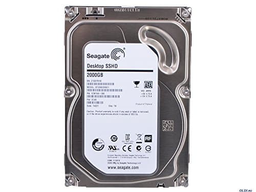 Seagate ST2000DX001 2TB Hybrid HDD 3.5" 7200RPM SATA image