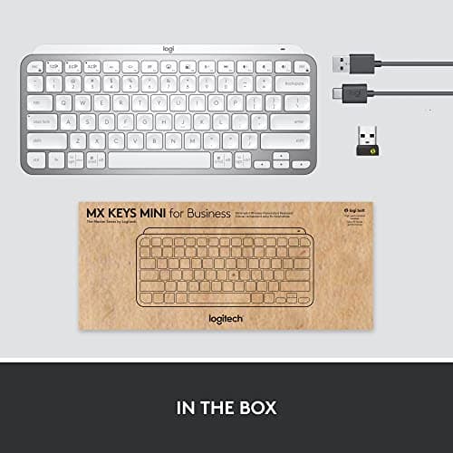 Logitech MX Keys Mini Bluetooth/Wireless/Wired for Business Mini Keyboard image