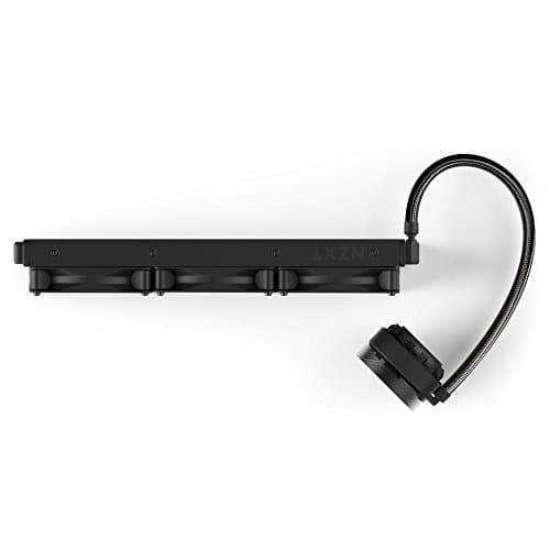 NZXT Kraken X72 360mm - All-In-One RGB CPU Liquid Cooler - CAM-Powered - Infinity Mirror Design - Performance Engineered Pump - Reinforced Extended Tubing - Aer P120mm Radiator Fan (3 Included) image