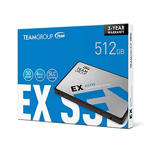TEAMGROUP EX2 512GB SSD 2.5" SATA 6.0 Gb/s image
