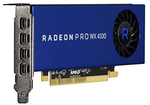 AMD Radeon Pro WX 4100 Blue 4GB GDDR5 PCIe x8 image