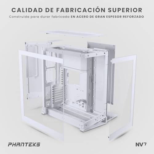 Phanteks NV7 ATX Full Tower White Tempered Glass image