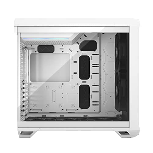 Fractal Design Torrent EATX Mid Tower White TG Clear Tint image